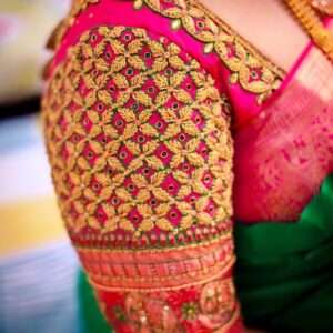 Aari Work blouse