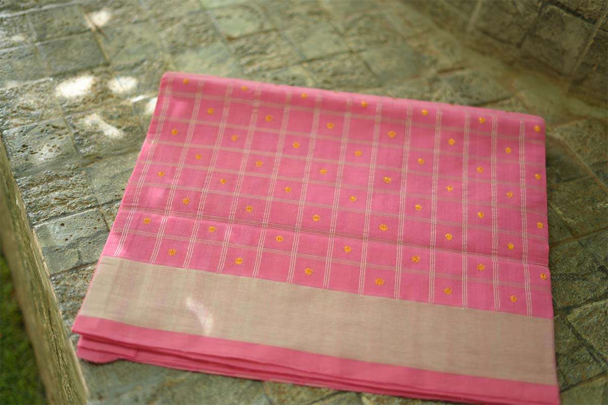 Pure Uppada Handloom Cotton | DHVC021