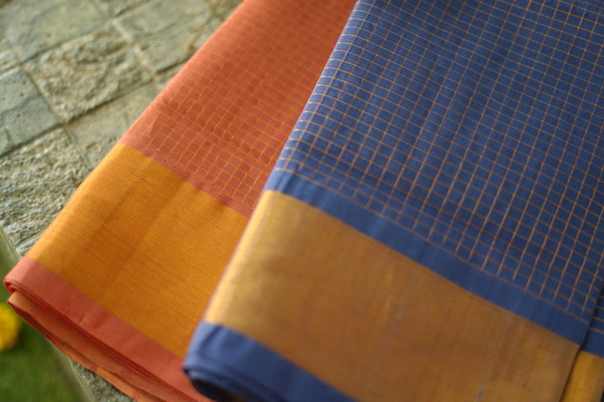 Pure Uppada Handloom Cotton | DHVC006 - Image 3