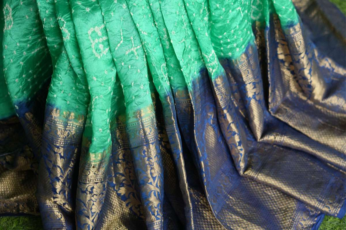 Pure Bhandhini Silk | DPBS016 - Image 3