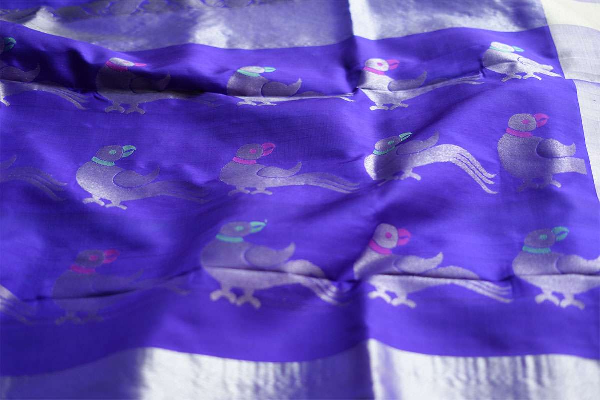 Pure Uppada Handloom Silk | DVPP004 - Image 4