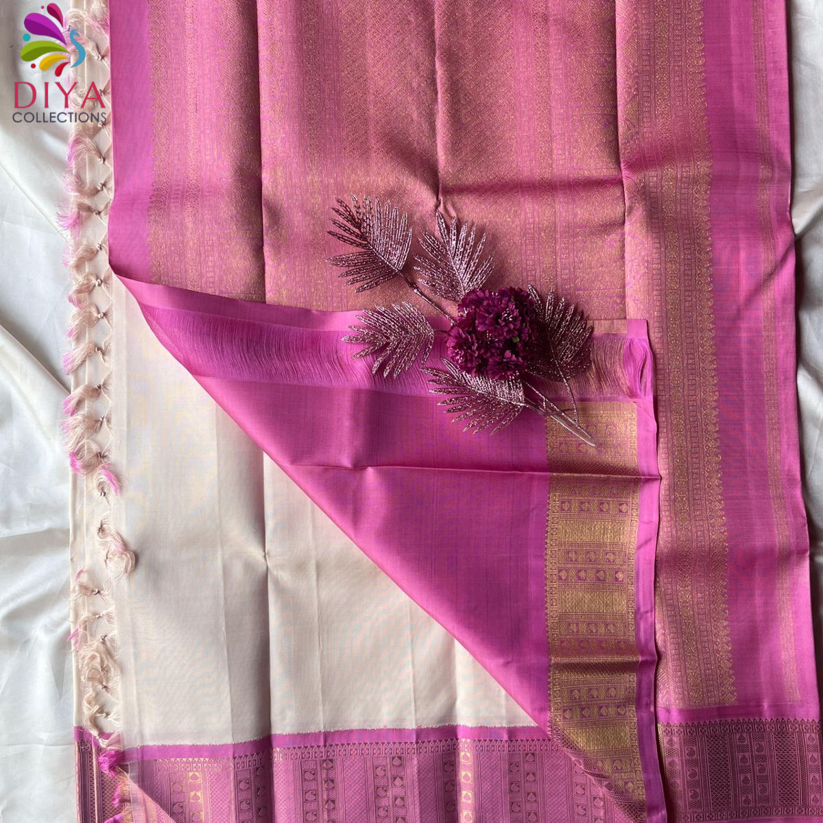 PURE HANDLOOM KANCHIVARAM SAREES |DKS004 - Image 2