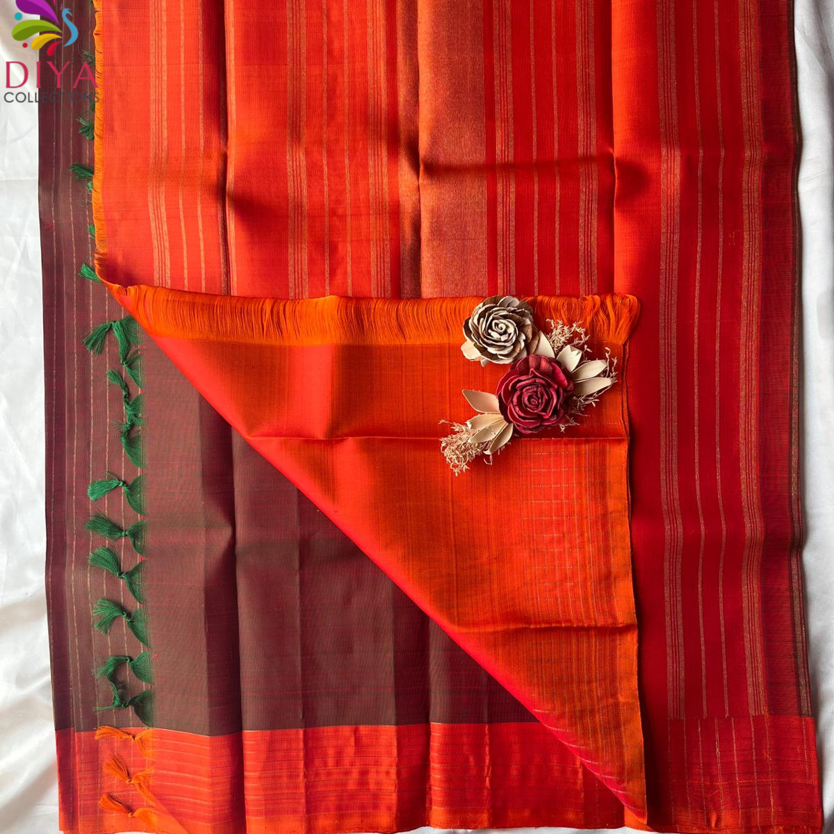 PURE HANDLOOM KANCHIVARAM SAREES |DKS005 - Image 2