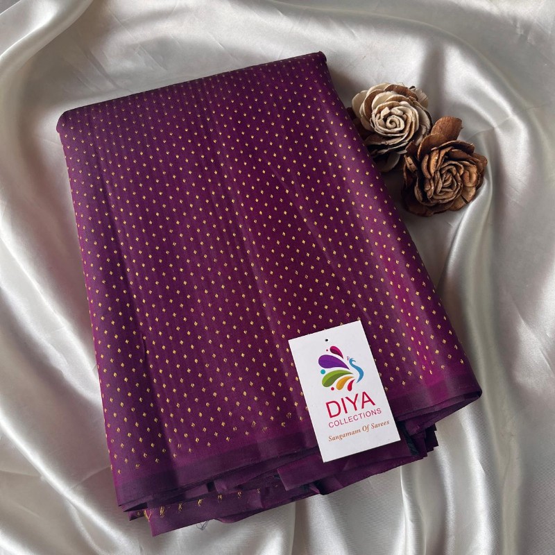 LAVENDER PURE PATTU FABRIC |DF003