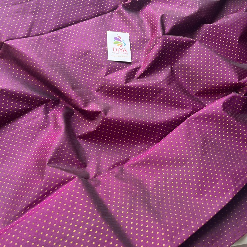 LAVENDER PURE PATTU FABRIC |DF003 - Image 2