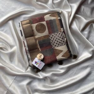 CRUSHED TISSUE SAREE